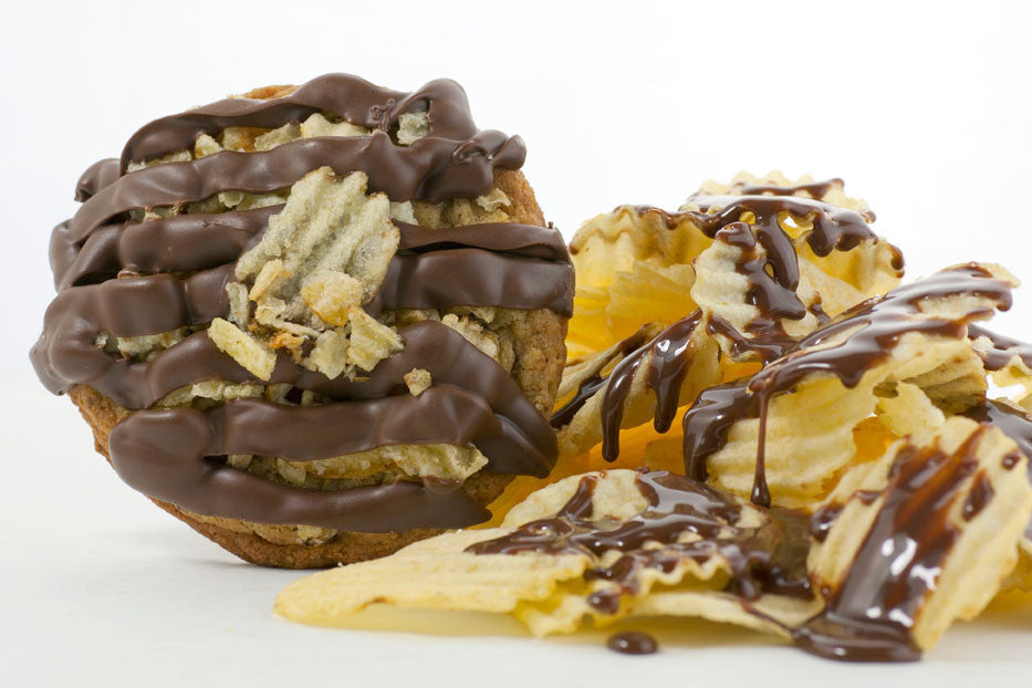 Chocolate Covers Potato Chip